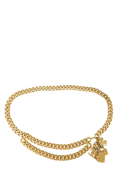 Gold Lucky Charms Chain Belt 2