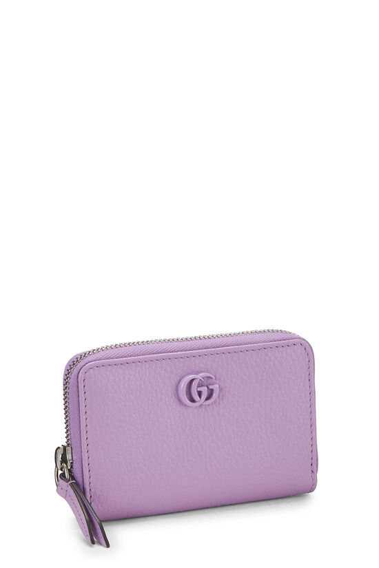 Purple Leather Marmont Card Case, , large image number 1