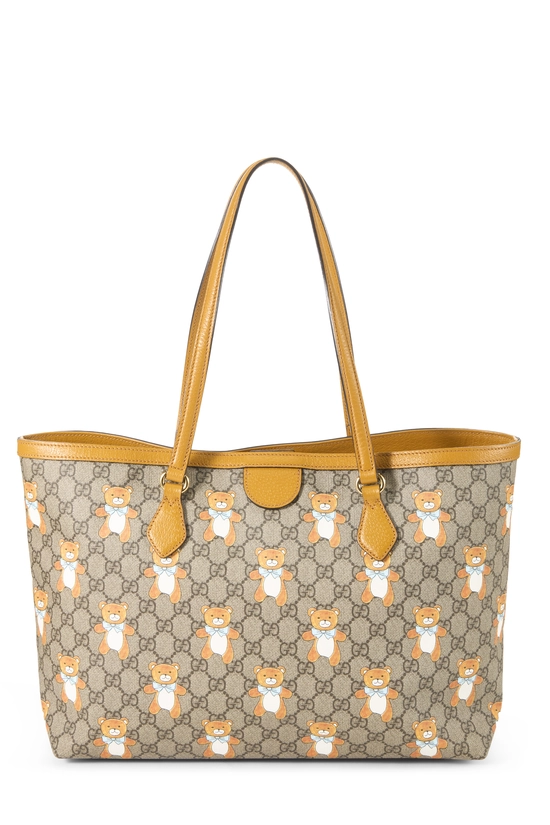 EXO KAI x Gucci Brown GG Supreme Tote Medium, , large image number 3