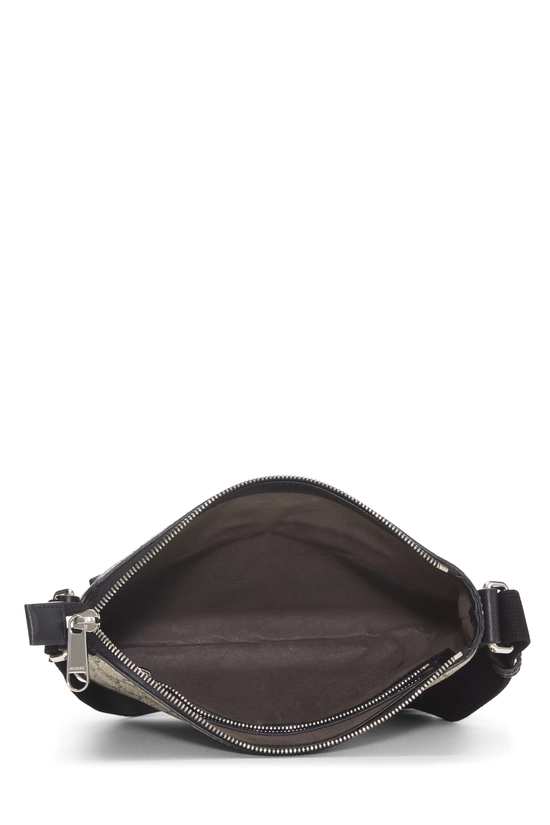 Black Original GG Supreme Canvas Zip Pocket Flat Messenger, , large image number 5