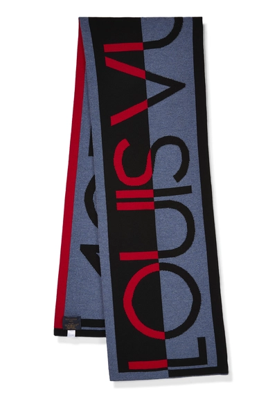 Multicolor Logo Wool Scarf