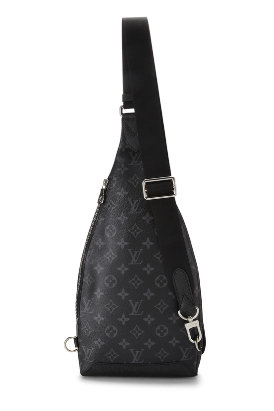 Black Monogram Eclipse Canvas Duo Sling Bumbag, , large image number 3