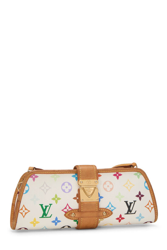 Takashi Murakami x Louis Vuitton White Monogram Multicolore Shirley, , large image number 1