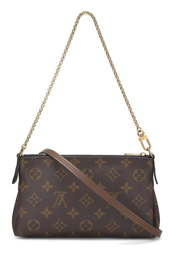 Noir Monogram Canvas Pallas Clutch, , large image number 3