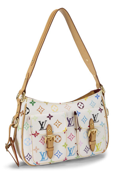 Takashi Murakami x Louis Vuitton White Monogram Multicolore Lodge PM, , large