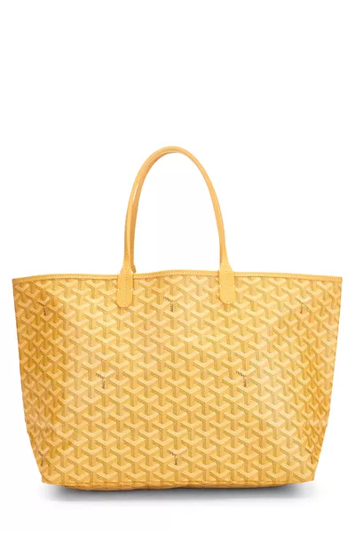 Yellow Goyardine Canvas Saint-Louis PM
