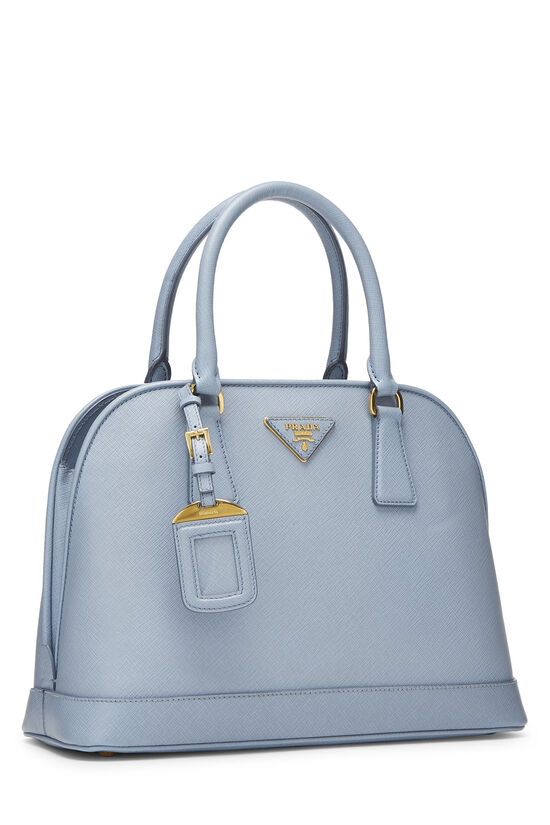 Blue Saffiano Dome Tote, , large image number 1