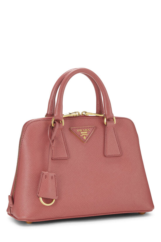 Pink Saffiano Leather Promenade Small, , large image number 1