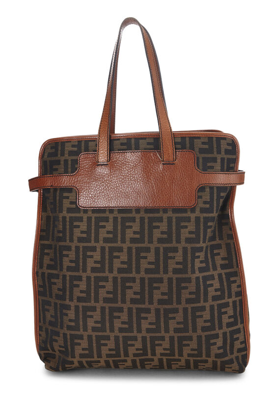 Brown Zucca Canvas Tote, , large image number 3