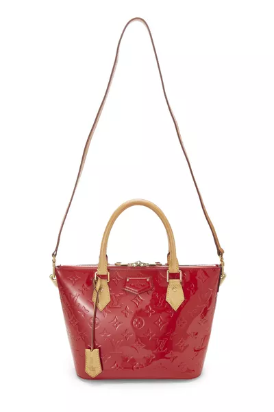 Cerise Monogram Vernis Montebello PM, , large