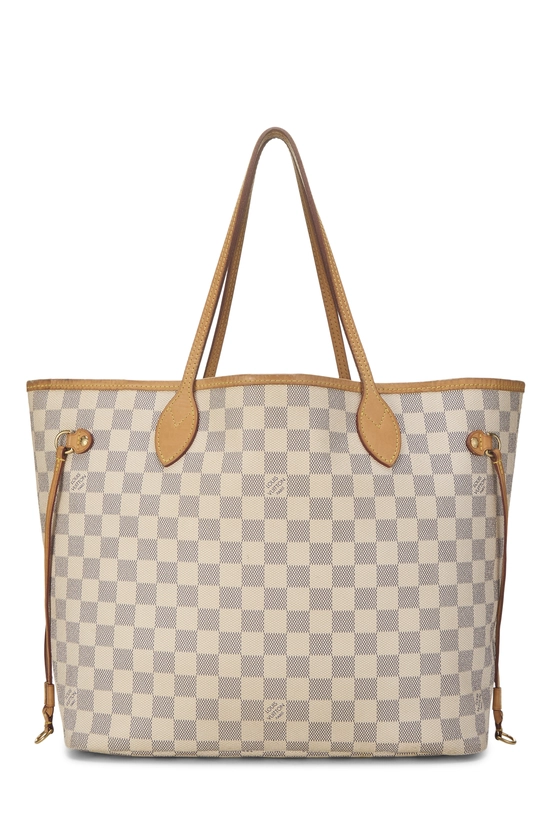 Damier Azur Neverfull Tote MM, , large image number 3