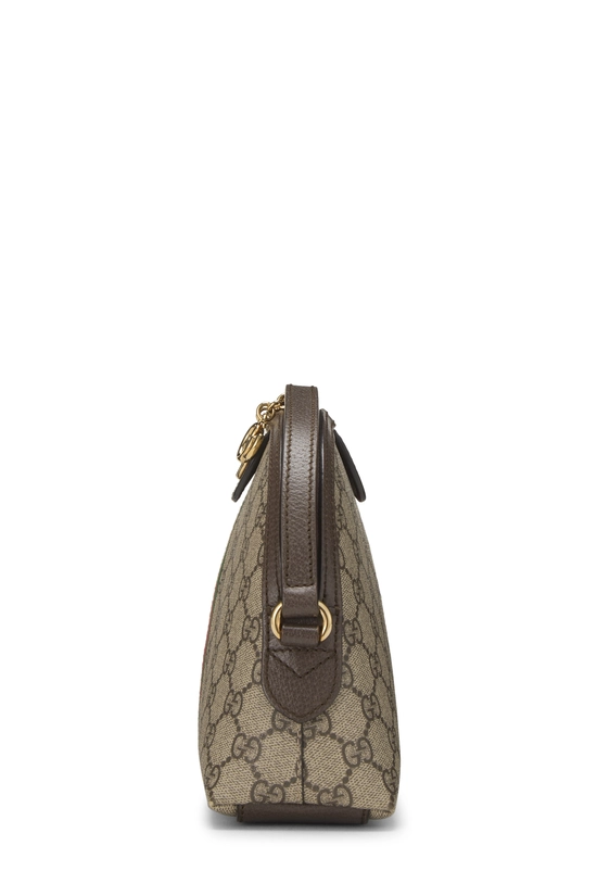 Brown GG Supreme Ophidia Dome Shoulder Bag Small, , large image number 2