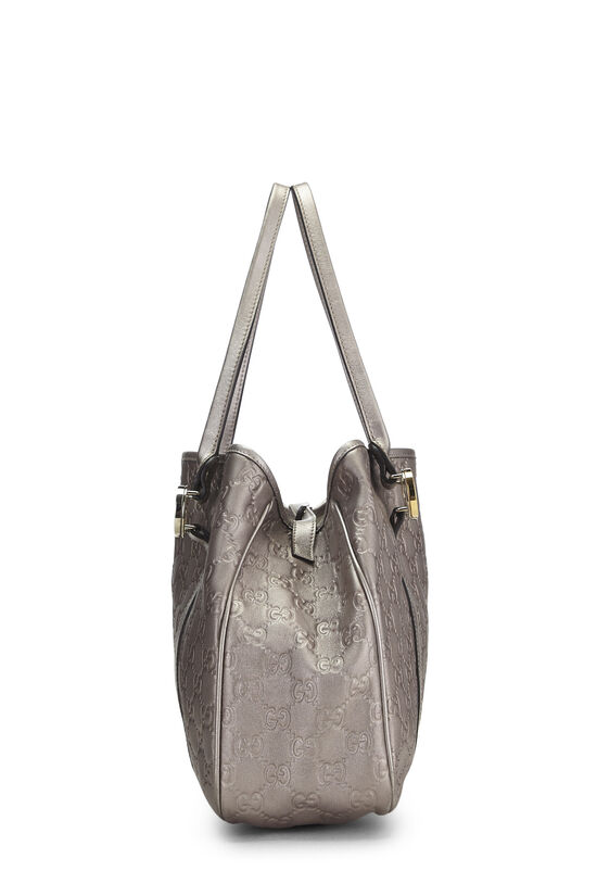 Purple Guccissima Leather 'GG' Twins Tote, , large image number 2