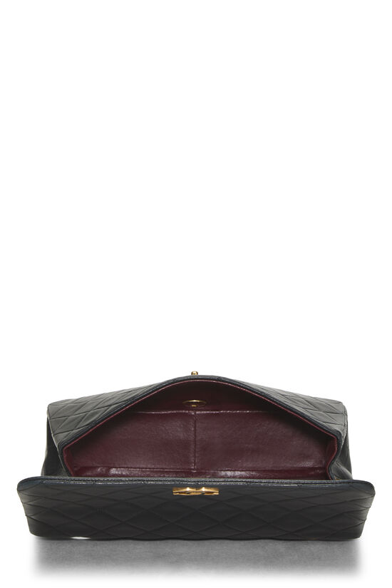 Black Quilted Lambskin Full Flap Small, , large image number 5