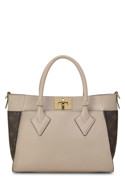 Louis Vuitton Grey Calfskin On My Side MM