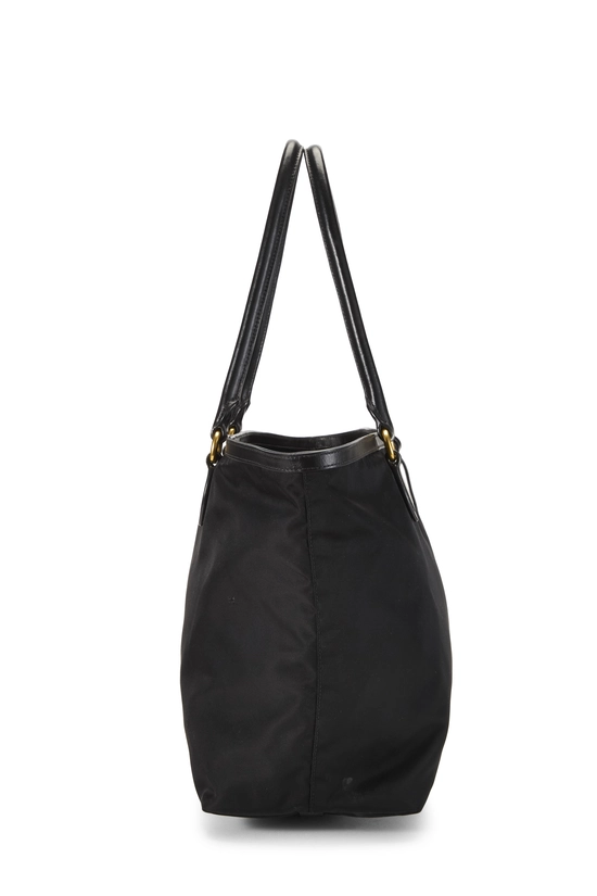 Black Nylon Handbag, , large image number 2