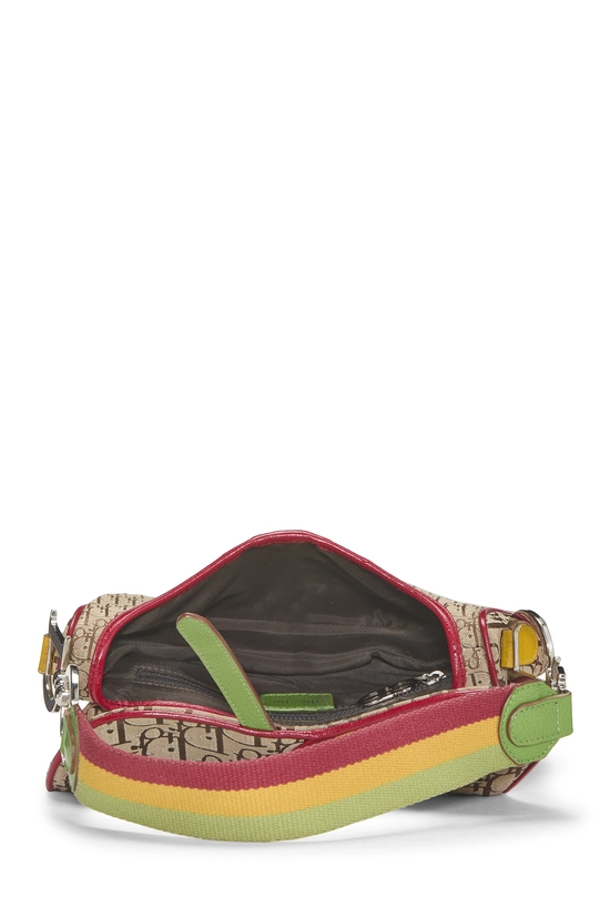 Beige Rasta Trotter Canvas Saddle Bag, , large image number 5