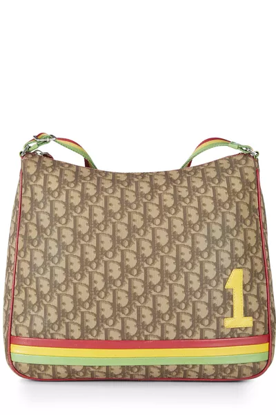 Rasta Trotter Canvas Messenger Bag