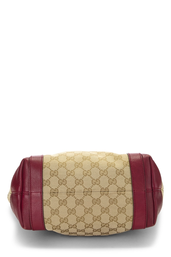 Red Original GG Canvas Interlocking Vertical Tote Small, , large image number 4
