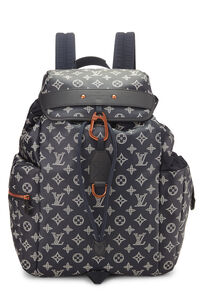 Louis Vuitton Christopher MM Backpack Bag Bandana Blue M20554 Virgil Auth  LV New
