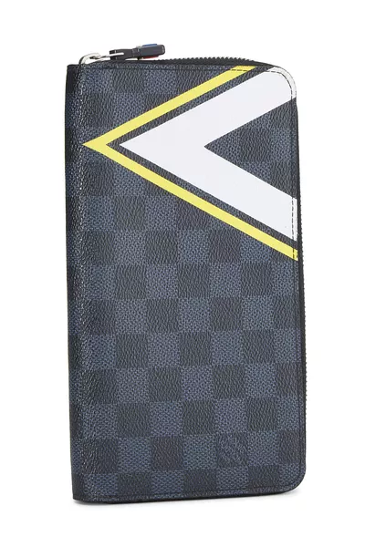 Damier Cobalt LV Cup Zippy Organizer, , large