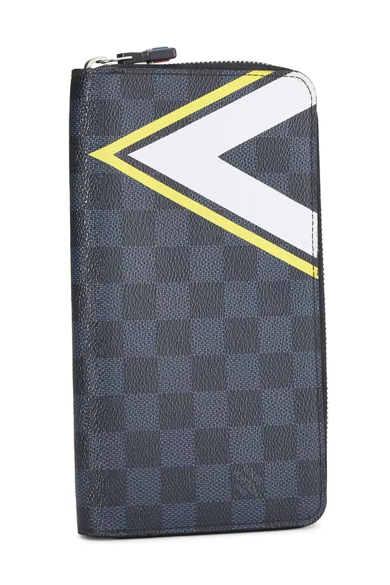 Damier Cobalt LV Cup Zippy Organizer, , large image number 1