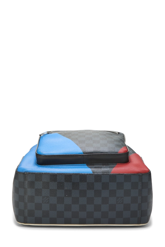 Damier Cobalt LV Cup Regatta Josh Backpack, , large image number 4