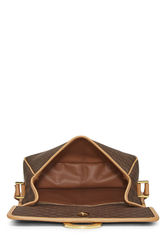 Brown Coated Canvas Macadam Shoulder Bag, , large image number 5