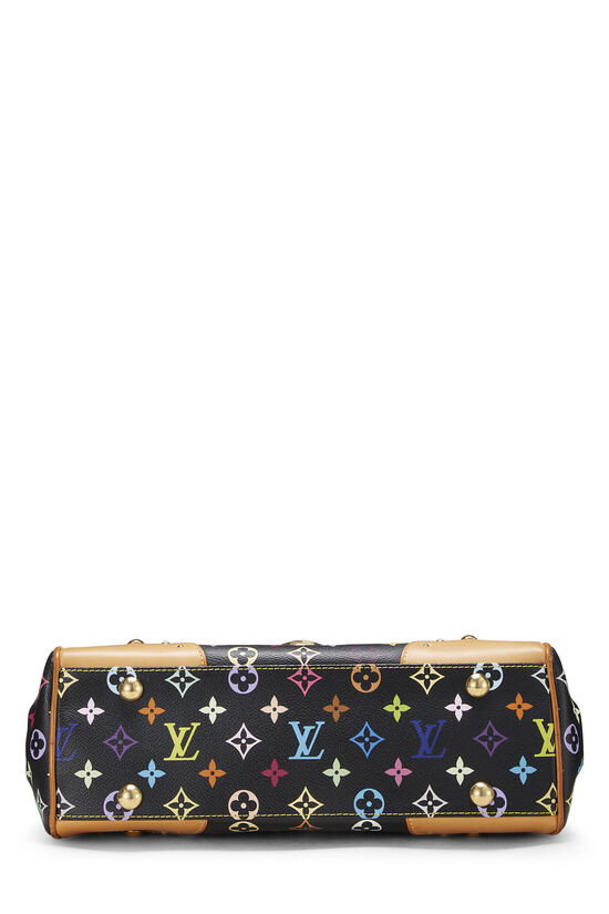 Louis Vuitton Black Monogram Multicolore Canvas and Leather Beverly MM Bag  Louis Vuitton