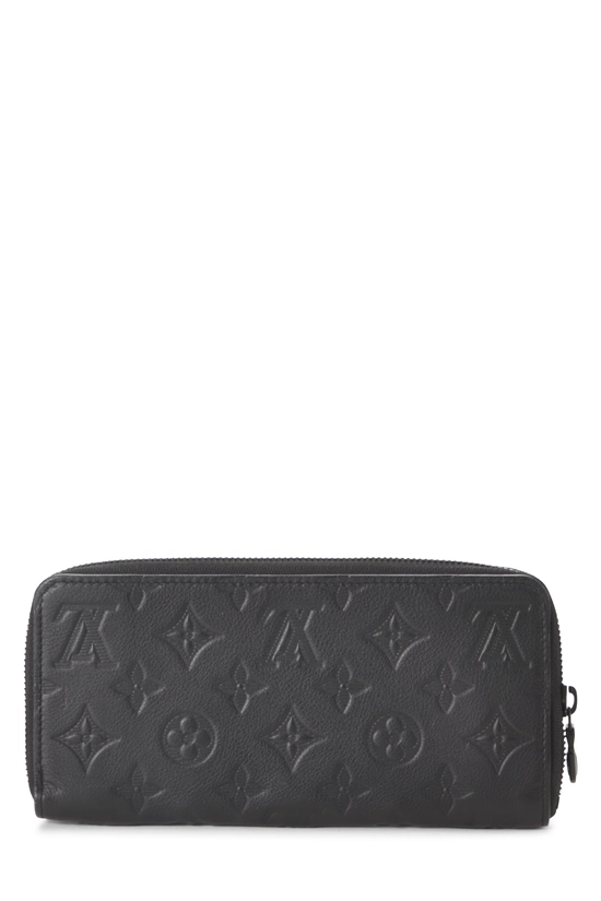Black Monogram Shadow Zippy Horizontal, , large image number 2