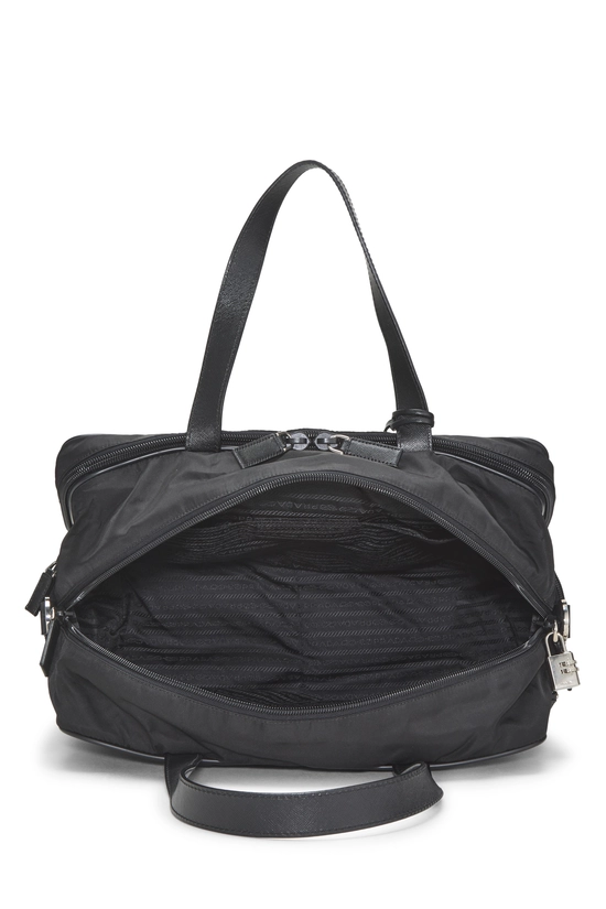 Black Nylon Briefcase, , large image number 5