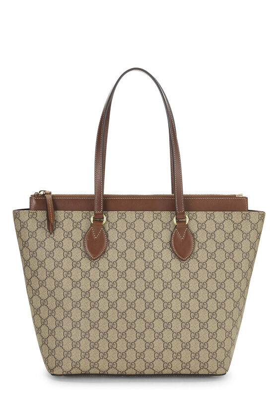 Pre-Owned Brown Original GG Supreme Canvas Multi Top Tote Large 