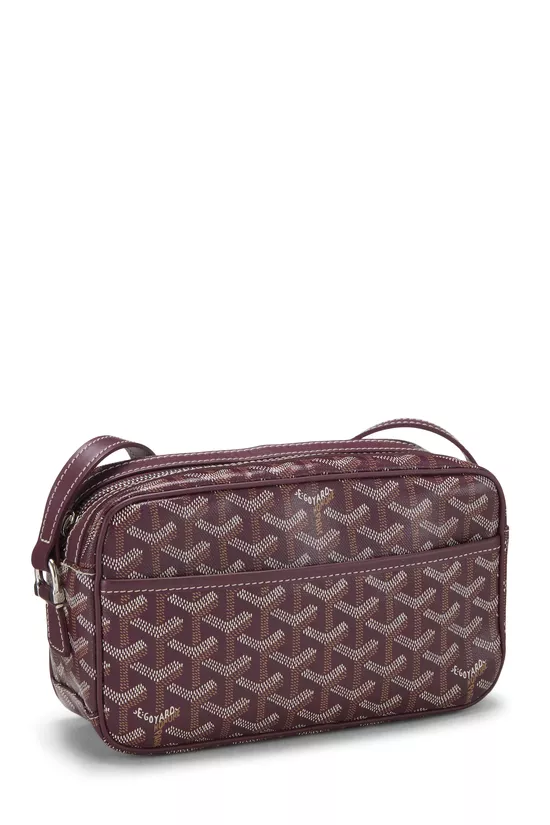 Burgundy Goyardine Cap-Vert Crossbody Bag PM, , large image number 1