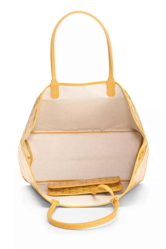 Yellow Goyardine Canvas Saint-Louis PM, , large image number 5