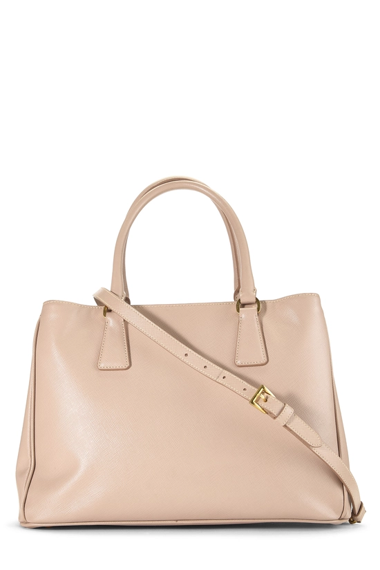 Beige Saffiano Executive Tote Medium, , large image number 3