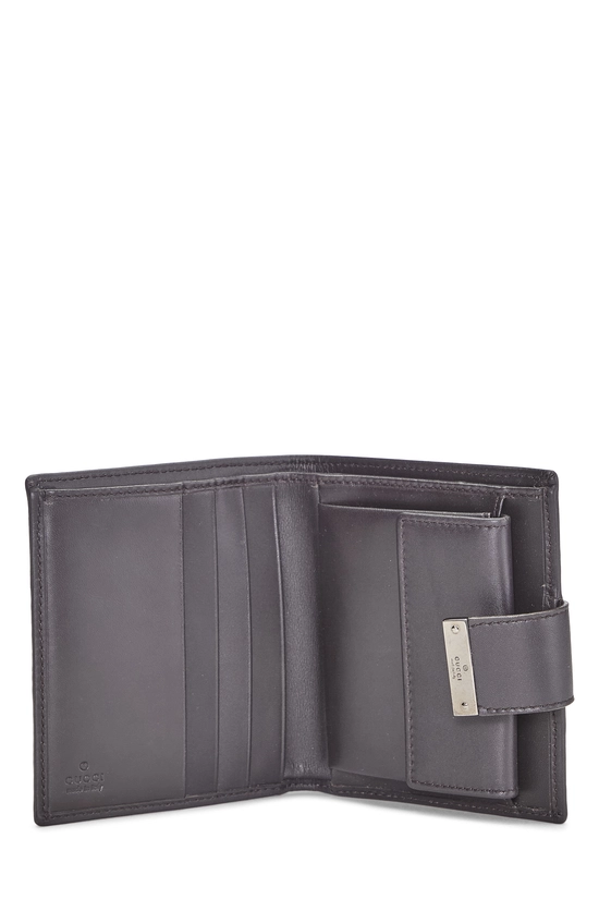 Beige GG Canvas Compact Wallet, , large image number 3