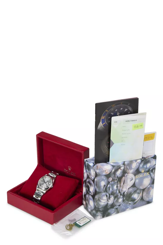 Stainless Steel Roman Datejust 16200 36mm, , large image number 1