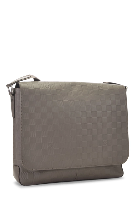 Grey Damier Infini District Messenger MM, , large image number 1
