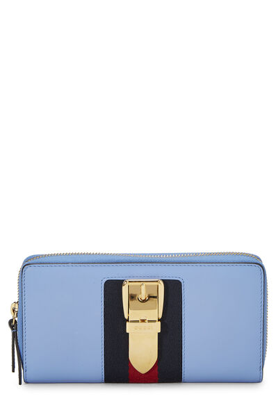 Blue Leather Sylvie Wallet