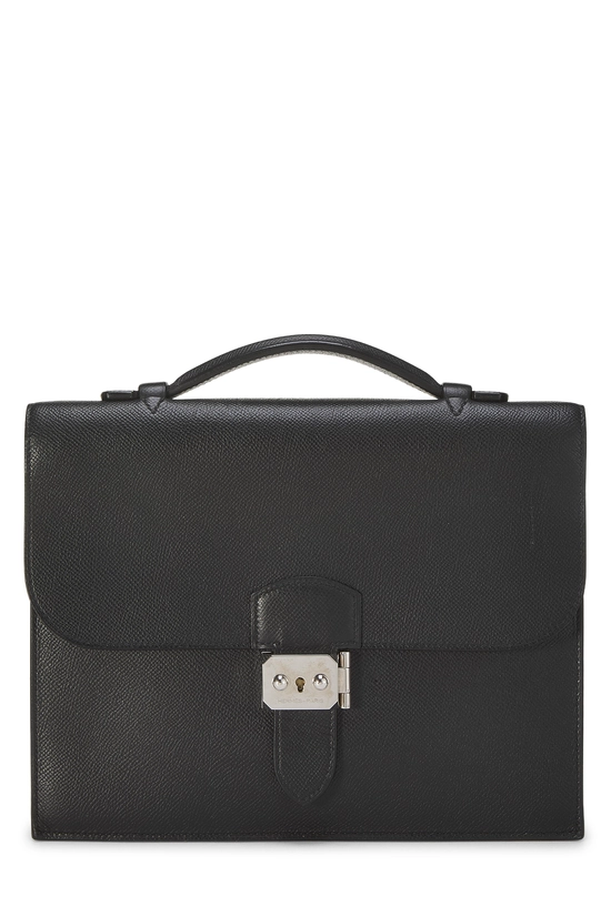 Black Epsom Sac a D&eacute;p&ecirc;ches 27, , large image number 0