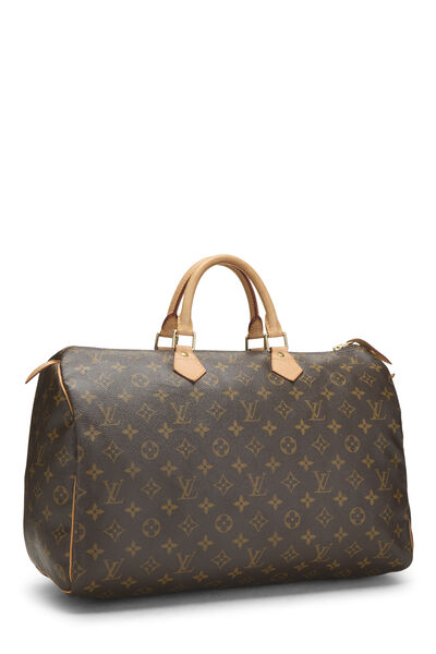 Monogram Canvas Speedy 40, , large