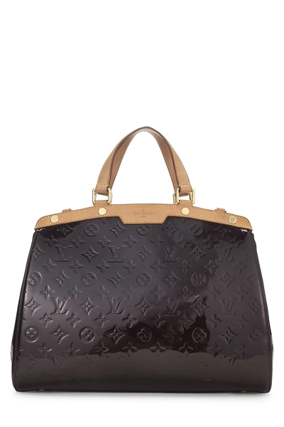 Louis Vuitton Amarante Monogram Vernis Brea MM