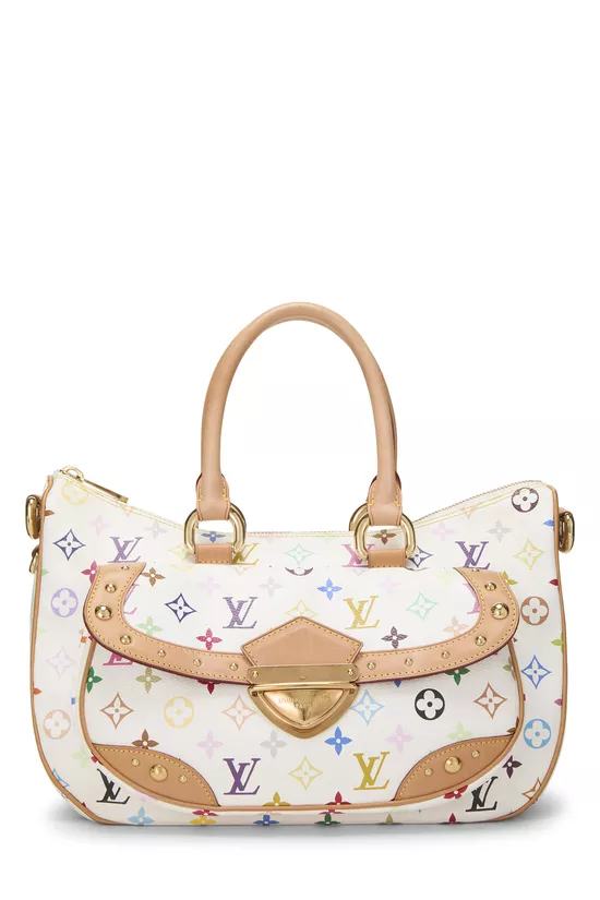 Takashi Murakami x Louis Vuitton White Monogram Multicolore Rita, , large image number 0