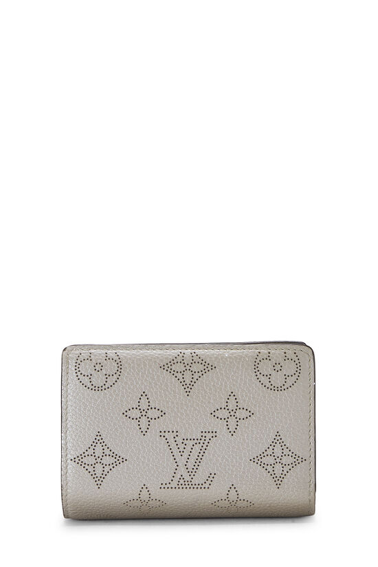 Grey Monogram Mahina Clea Wallet, , large image number 0
