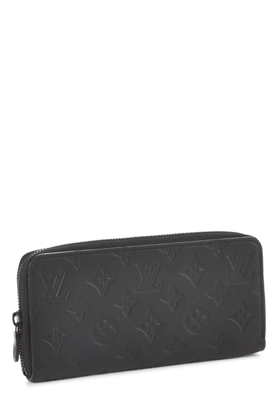 Black Monogram Shadow Zippy Horizontal, , large image number 1