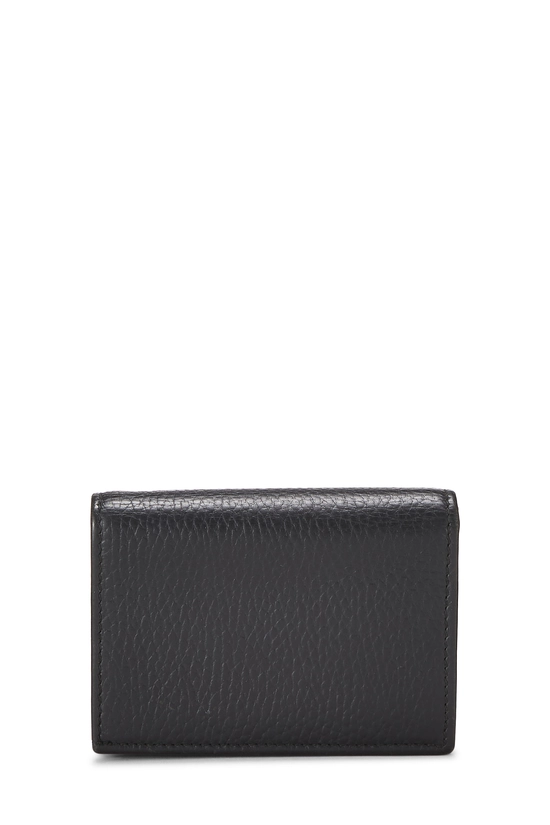 Black Leather GG Card Case, , large image number 2