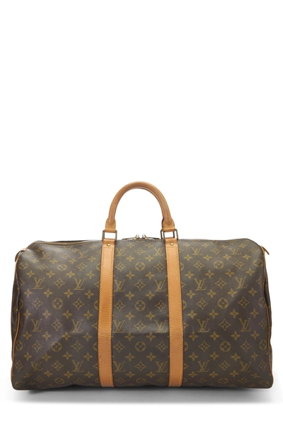 Louis Vuitton Monogram Canvas Keepall 50