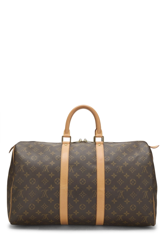 Monogram Canvas Keepall Bag 45, , large image number 3