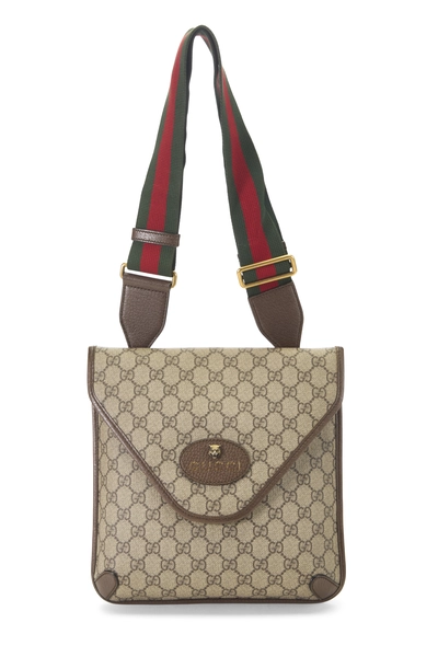 Gucci Brown GG Supreme Canvas Neo Vintage Messenger Medium