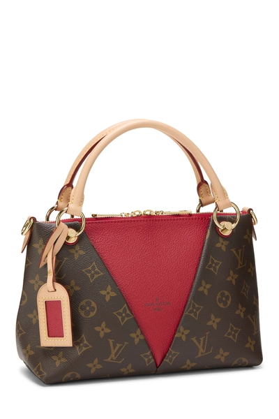 Louis Vuitton Red Monogram Canvas V Tote BB — photo 2